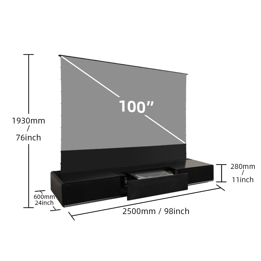 Shore ROLATV Rollable Laser TV Cabinet