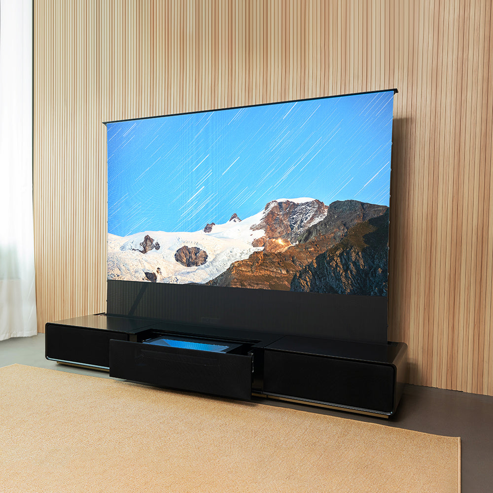 Shore ROLATV Rollable Laser Matte TV Cabinet（customize，Please contact us）